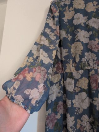 Vestido floral Mango talla 2XL