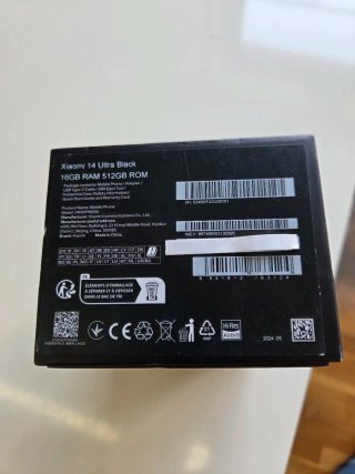 Xiaomi 14 Ultra Negro Nuevo