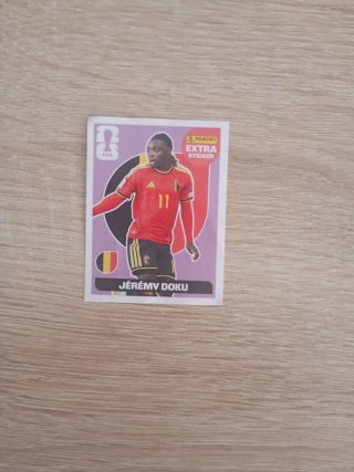 Cromo Extra Jérémy Doku Mundial 2026