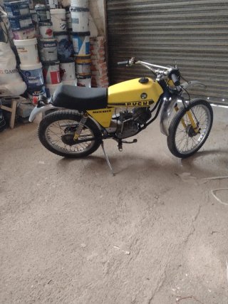 Puch Mini cros primera serie  Amarillo