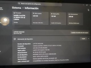 Laptop Acer Spin 3 Plata y Negro