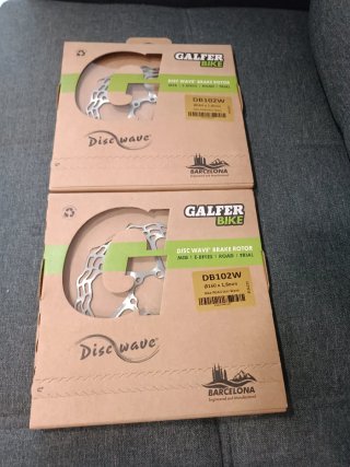 Disco Freno 160 Galfer Disc Wave DB102W nuevos