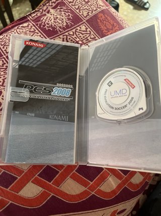 Videojuego PES 2008 PSP Konami