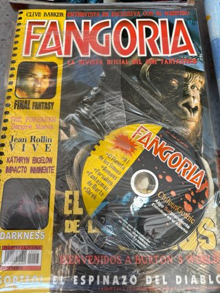 Revista Fangoria edicion española con CDRom 7
