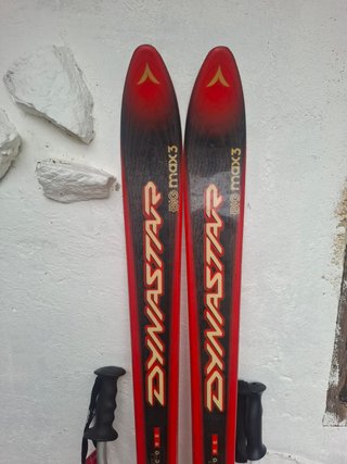 Esquís Dynastar Pro Max 3 + fijaciones + bastones
