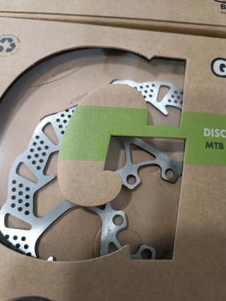 2 Discos Freno Galfer Disc shark DB022W 160mm