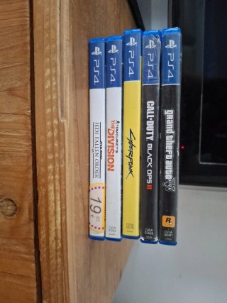 Pack 5 Juegos PS4: Call Of Duty, GTA, Cyberpunk