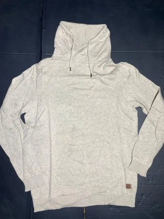 Jersey fino cuello alto gris Springifield