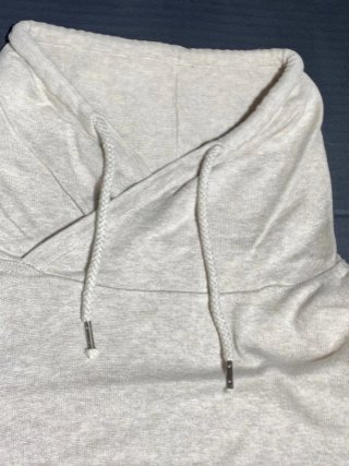 Jersey fino cuello alto gris Springifield