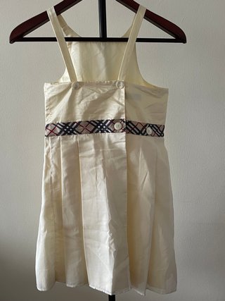 Vestido Burberry Verano Beige Multicolor