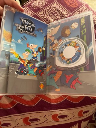 Phineas y Ferb: A Través de la 2ª Dimensión PSP