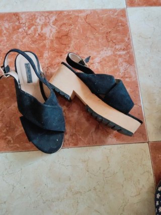 Sandalias negras talla 39
