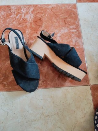 Sandalias negras talla 39