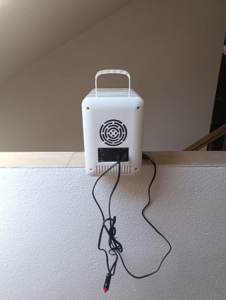 Nevera portátil Vinato blanca nueva