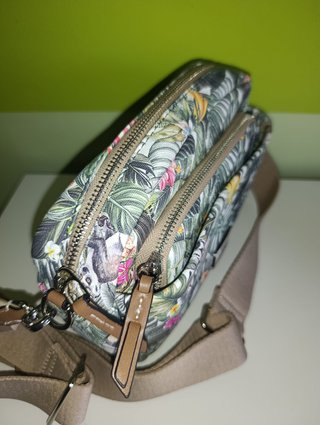 Bolso bandolera Parfois estampado selva