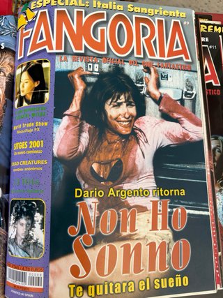 Lote revista Fangoria 1 a 12. edicion española.