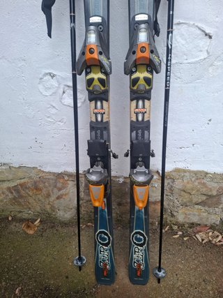 Esquís Dynastar Pro Max Zero +fijaciones+bastones