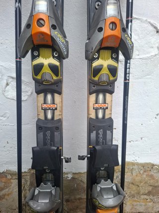 Esquís Dynastar Pro Max Zero +fijaciones+bastones