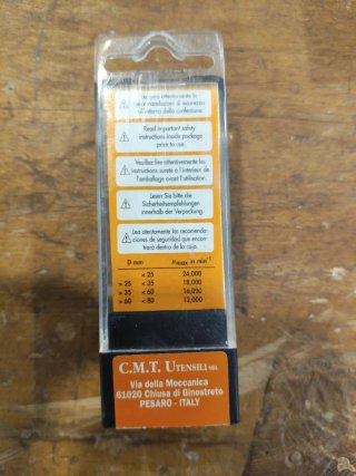 Fresa CMT 937.286.11 Radio 9.5mm