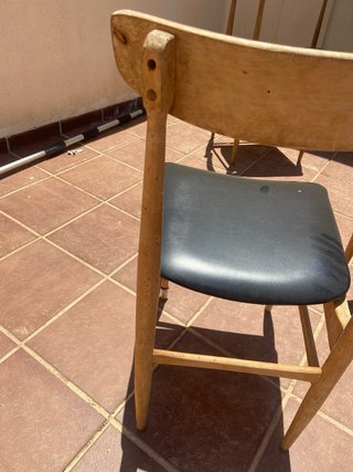 Sillas Mid Century para restaurar (2 unidades)