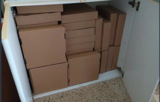 Mueble de cocina blanco
