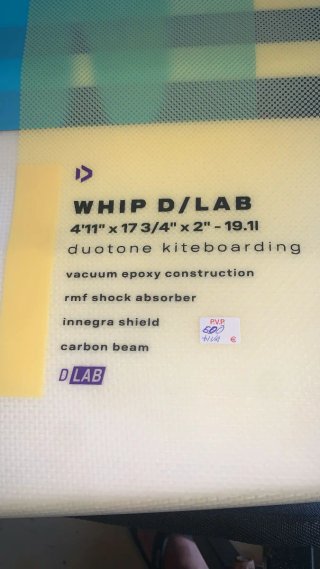 Tabla Duotone Whip D/LAB Kiteboarding 4'11"