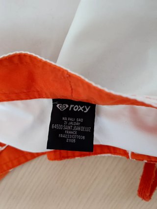 Bañador Roxy Mujer Talla S Blanco/Naranja