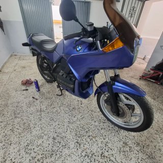 BMW K75 S Azul