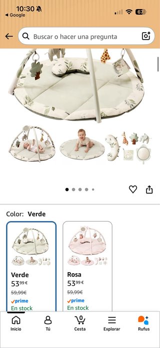 Gimnasio para bebés