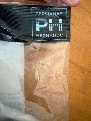 Recogedor persiana PVC 20 pintas