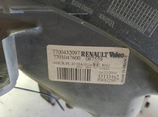 22908094 faro 7700432097 renault scenic i limusina