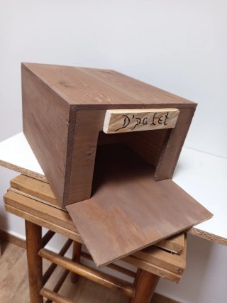 Guarida de madera para hámster/cobaya