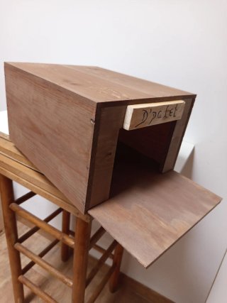 Guarida de madera para hámster/cobaya
