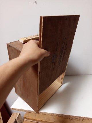 Guarida de madera para hámster/cobaya