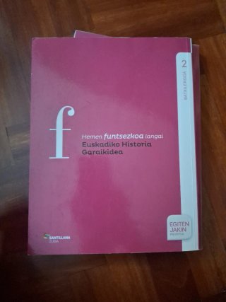 Espainiako historia, 2 Batxilergoa ezagutu saila