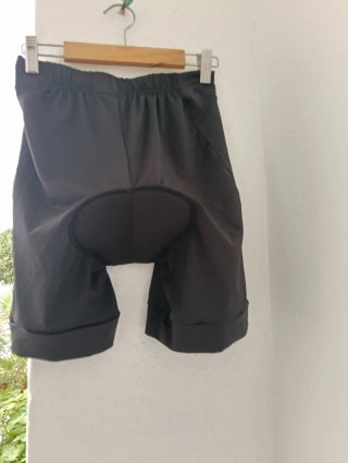 Culotte ciclismo mujer B'Twin negro