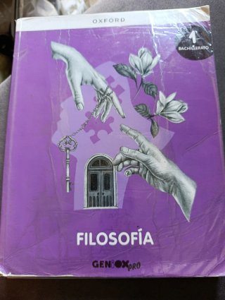 Filosofía 1º Bachillerato. Libro del estudiante...