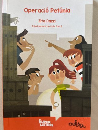 Libro lectura infantil “Operació Petúnia”