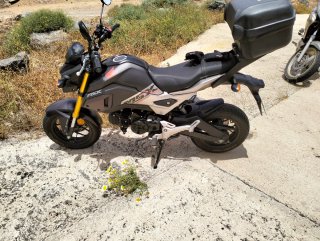 Honda MSX 125cc Naked Negra/Plata