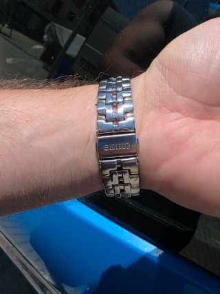 Reloj Seiko Vintage 7N32-01 Oro/Plata