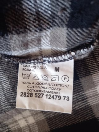 Camisa de cuadros INSIDE talla M