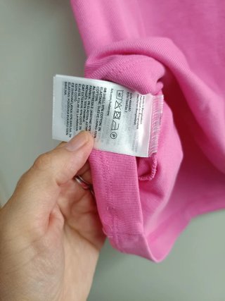 Camiseta H&M Rosa Talla XL