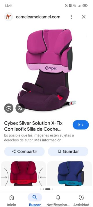 Cybex Silla Coche Grupo 2/3 + ISOFIX