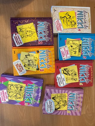 PACK 7 libros El diario de Nikki