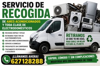 Se recogen aires acondicionados o se compran