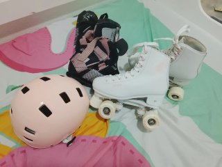 Patines blancos talla 37