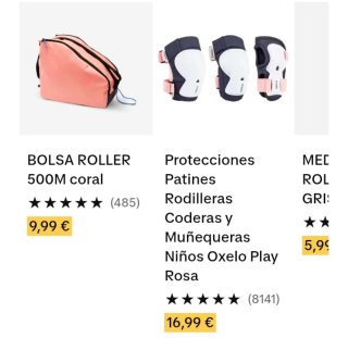 Patines blancos talla 37