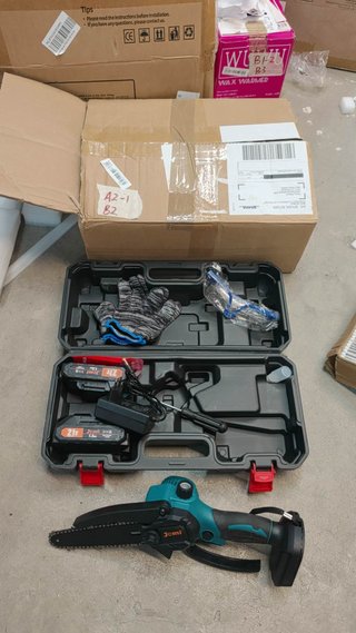 Mini motosierra Jemi 21V a batería
