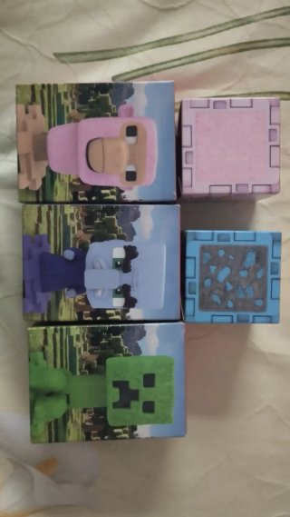 Juguetes McDonald's Minecraft