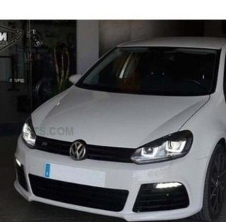 Faros delanteros Volkswagen Golf VI 6 Led Black ed